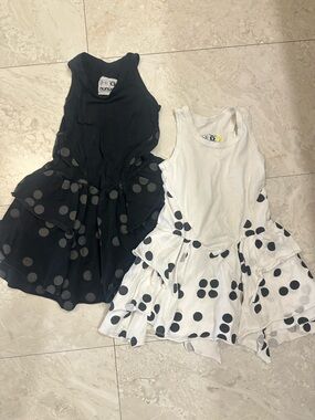 Nununu 2 fun polkadot dresses bundle